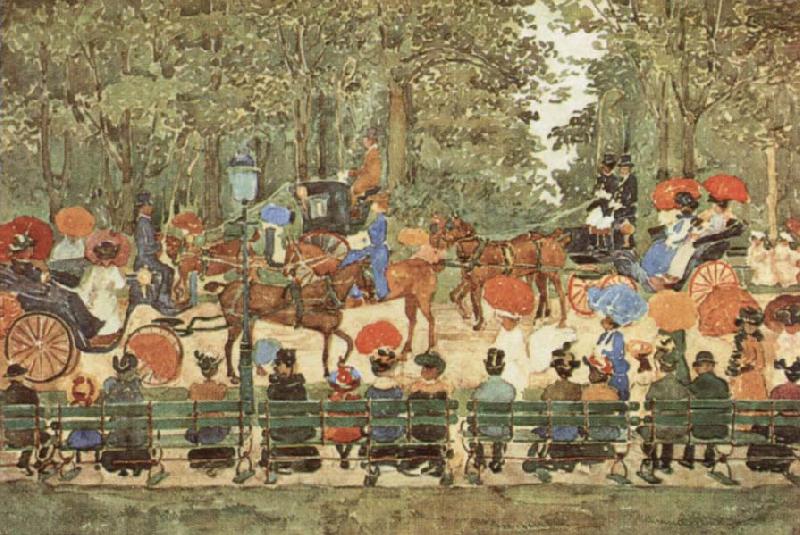 Maurice Prendergast Central Park china oil painting image